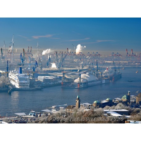 Hamburger Hafen.