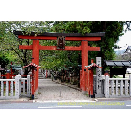 Eingang zum Fushimi-Inari-Schrein.