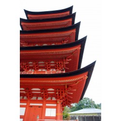 Pagode, Teilansicht.