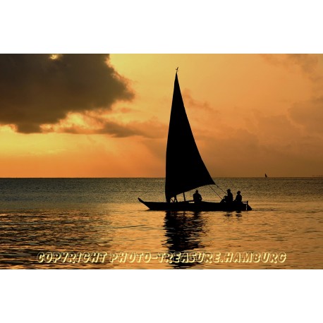 Fisccherboot vor Bagamoyo.