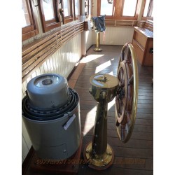 Brücke eines Eisbrechers von 1933.