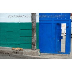Siesta in Santiago de Cuba.