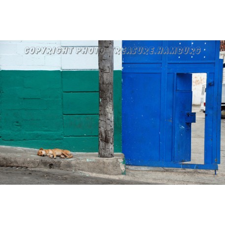 Siesta in Santiago de Cuba.