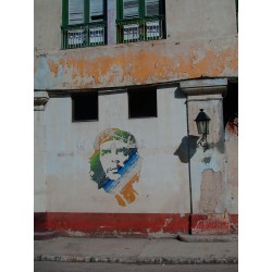 Graffito von Che Guevara.