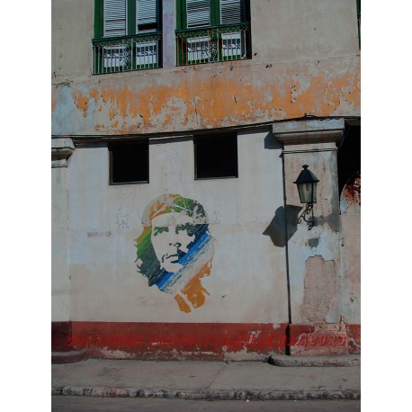 Graffito von Che Guevara.