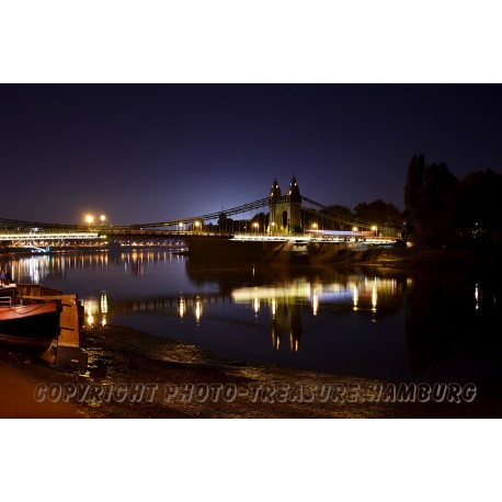 Themse-Brücke bei Hammersmith.