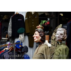 Impression auf dem Flohmarkt in London.