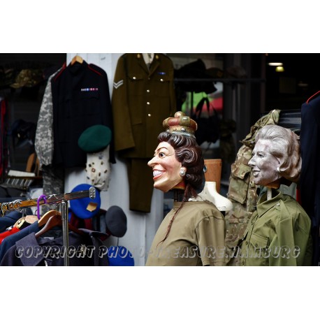 Impression auf dem Flohmarkt in London.