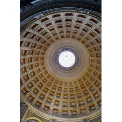 Blick in eine Kuppel in den Vatikanischen Museen, Rom.