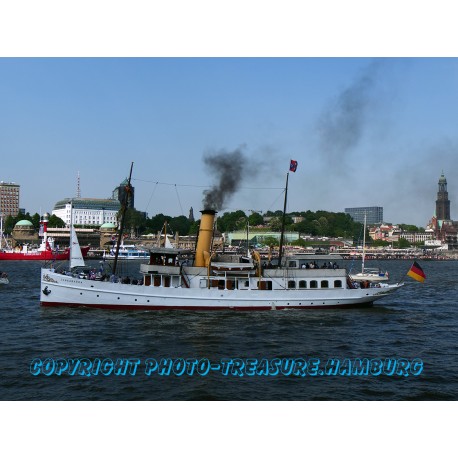 Damfschiff "Scharhörn".