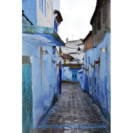 Gasse in Chefchaouen 2.