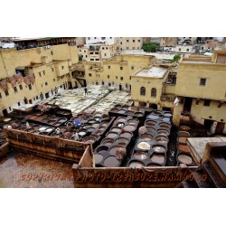Ledergerberei in Fez.