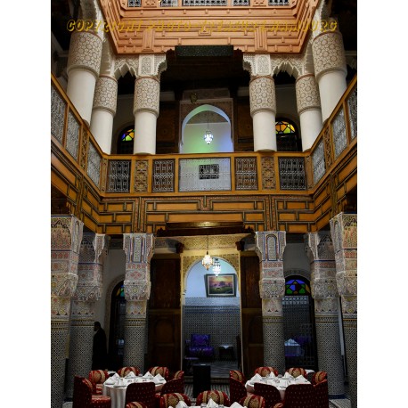 Restaurant in Fez.