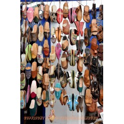 Schuhladen in Essaouira.