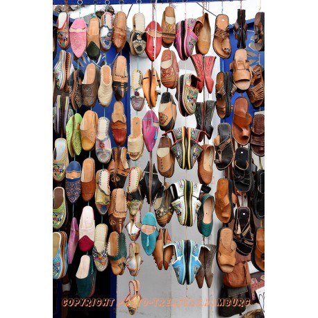 Schuhladen in Essaouira.