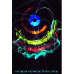 Behind a black hole I.