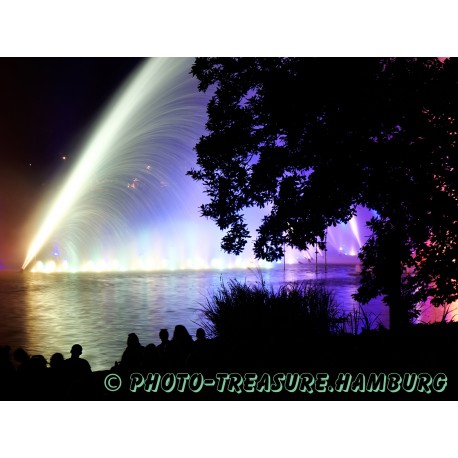 Wasserlichtspiele in "Planten un Blomen" 2.