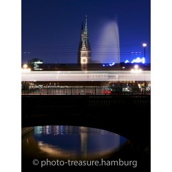 Hamburger Stadtlandschaft.