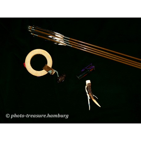Kyudo-Zubehör.