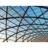 Dachkonstruktion der Station "Elbbrücken" im Detail.