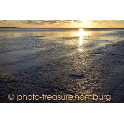 Blick ins Wattenmeer.